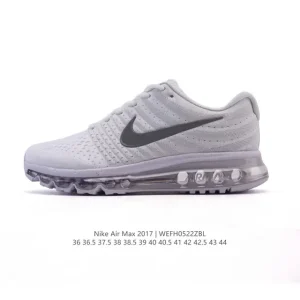 Nike Air Max 2017 Men's and Women's Running Shoes with Full-Length Air Cushioning and Engineered Mesh Upper
