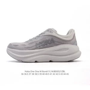 HOKA Bondi 9 Men's and Women's Lightweight Cushioned Running Shoes