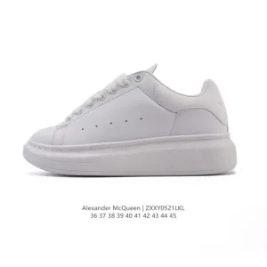 Alexander McQueen McQ Smooth Leather Thick Sole Glow Tail Sneakers
