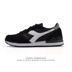 Diadora Camaro Unisex Retro Running Shoes with Cushioned Comfort