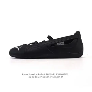 PUMA Speedcat Ballet Women's Mary Jane Flat Shoes with Racing Inspiration