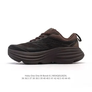 HOKA Bondi 8 Running Shoes for Men and Women Lightweight Cushioning Road Shoe