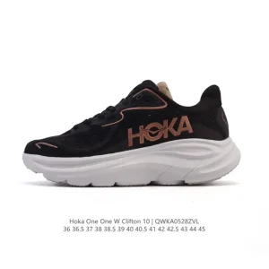 Hoka One One Clifton 10 Men's Women's Running Shoes Lightweight Cushioning