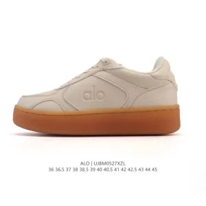 Alo Yoga Recovery Mode Comfortable Minimalist White Sneakers for Men and Women