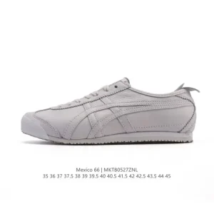 ASICS Onitsuka Tiger Mexico 66 Classic Leather Retro Sneakers for Women