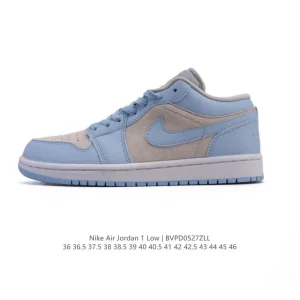 Jordan Air AJ1 Low Retro Basketball Shoes Vintage Style with Air Cushion