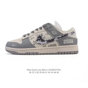 Nike Dunk Low Retro Vintage Basketball Sneakers for Men and Women
