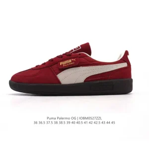 PUMA Palermo OG Army Trainer Low Top Sneakers for Men and Women
