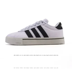 Adidas Daily 4.0 Retro Leather Sneakers for Men and Women