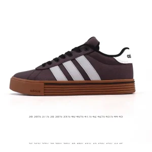 Adidas Daily 4.0 Retro Leather Sneakers for Men and Women