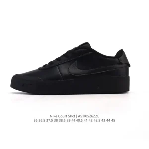Nike Court Shot Men's and Women's Low-Top Sneakers for Spring