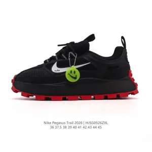 Nike Reactx Pegasus Trail 2026 Men Women Summer Breathable Mesh Running Shoes