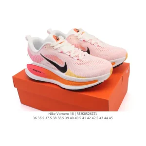 Nike Vomero 18 Running Shoes with ZoomX and ReactX Cushioning
