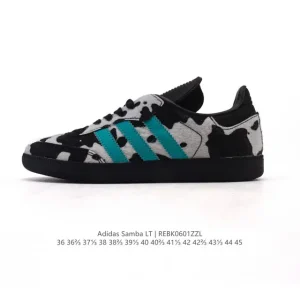 Adidas Samba OG Classic Sneakers with Cow Print T-Toe Design for Men and Women