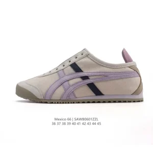 ASICS Onitsuka Tiger Mexico 66 Classic Retro Leather Sneakers
