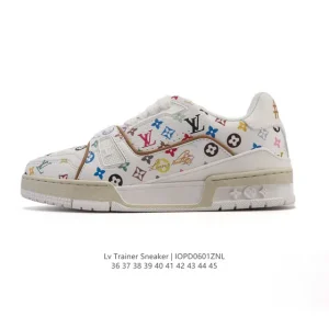 Louis Vuitton Trainer Sneaker Low Fashion Luxury Leather Shoes