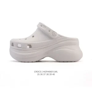 Women's Crocs Classic Clog Sandals with Thick Sole for Comfort and Style