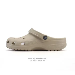 Crocs Women's Thick Sole Platform Sandals - Comfortable Beach Slides