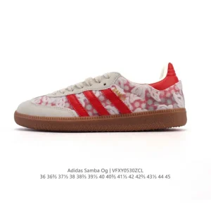 Adidas Samba Og Shoes Classic White Leather Sneakers for Men and Women