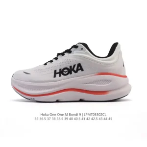 HOKA Bondi 9 Men's and Women's Cushioned Running Shoes