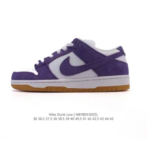 Nike SB Dunk Low Pro Men's Women's Skateboarding Shoes Vintage Leather
