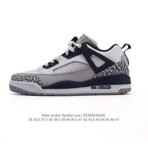 Jordan Spizike Low Classic Elephant Print Retro Basketball Shoes