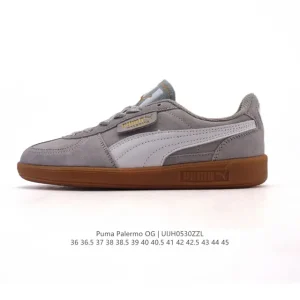 PUMA Palermo OG Army Trainer Low-Top Sneakers for Men and Women