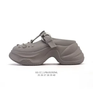 Gg Cc Luxury Fashion Slip-On Sneakers for Women with Elevated Comfort