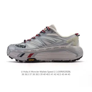 Hoka One One x Moncler Collaboration Thick Sole Sneaker for Men