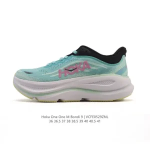 HOKA Bondi 9 Women's Cushioned Running Shoe for Comfort and Durability