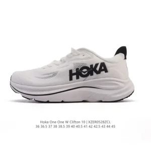 HOKA Clifton 10 Men's Women's Lightweight Cushioned Running Shoes