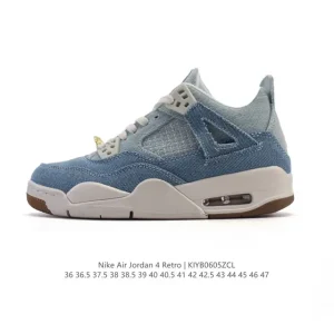 Jordan Air 4 Retro OG Levi's Canvas Basketball Shoes Men Women
