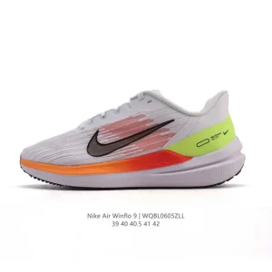Nike Zoom Winflo 9 Men's Running Shoes Lightweight Breathable Cushioning
