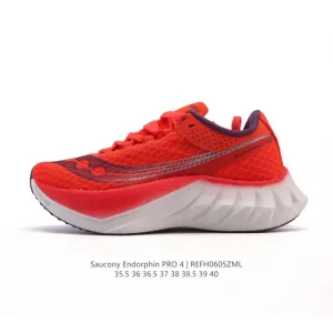 Saucony Endorphin Pro 4 Carbon Plate Running Shoe for Racing and Training