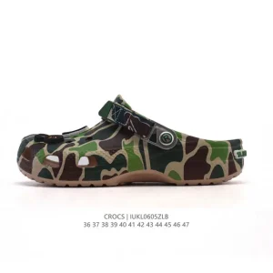 Crocs Unisex Camo Platform Clogs for Men and Women
