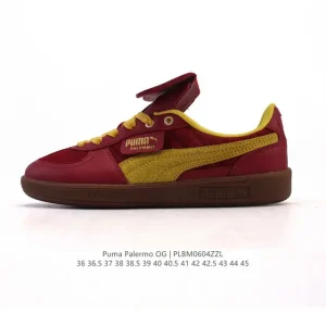 PUMA Palermo OG Army Trainer Vintage Leather Low Cut Shoes
