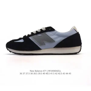 New Balance 471 Vintage Retro Classic Leather Sneakers for Men and Women