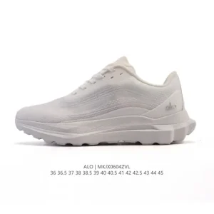 Alo Yoga Recovery Mode Minimalist White Sneakers for Men and Women