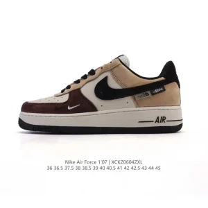 Nike Air Force 1 '07 Low White Leather Sneakers 2025 Year of the Snake Edition