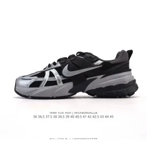 Nike V2K Run Retro Running Shoes White Metallic