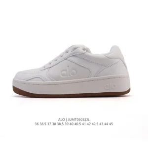 Alo Yoga Recovery Mode Minimalist White Sneakers for Men and Women
