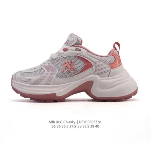 MLB Chunky Runner 6cm Thick Sole Breathable Casual Sneakers