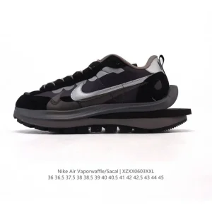 Nike Sacai Vaporwaffle Chukka Sneaker with Thick Sole