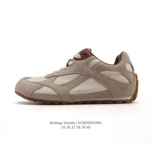 Bottega Veneta Orbit Winter Runner Leather Sneakers for Women