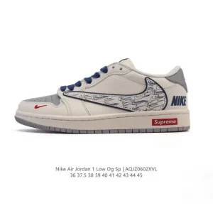 Nike Air Jordan 1 Low OG SP Military Blue Reverse Swoosh