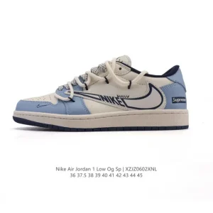 Jordan Air 1 Low OG Military Blue Reverse Swoosh 2025