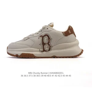 MLB Chunky Runner Liner Low Top Thick Sole Retro Running Shoes