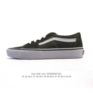 Vans Sk8-Low Classic Low-Top Canvas Skate Shoes