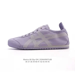 ASICS Onitsuka Tiger Mexico 66 Slip On Retro Canvas Shoes