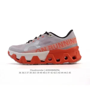 On Cloudmonster 2 Running Shoes Thick Sole Lightweight Breathable Men Women